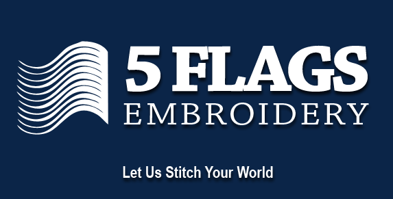 5 Flags Embroidery & Screen Print logo